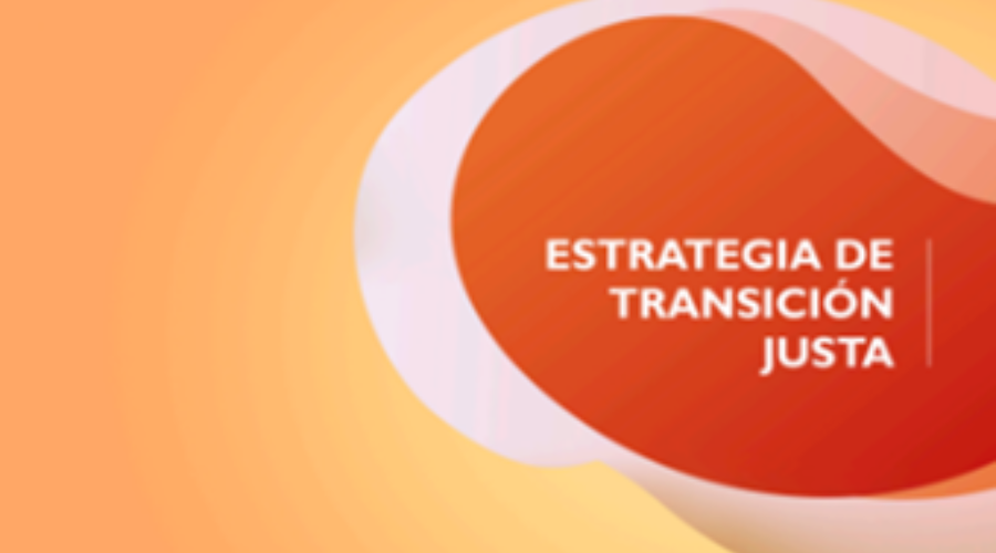 "'Estrategia de transicion justa' guide cover"